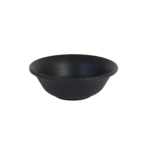 Molten Cast Iron Oasis black bowl 16x6cm Viejo Valle