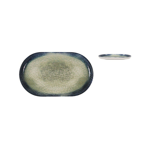 Nordic Olaf OVAL 25x15cm stoneware Dessert plate