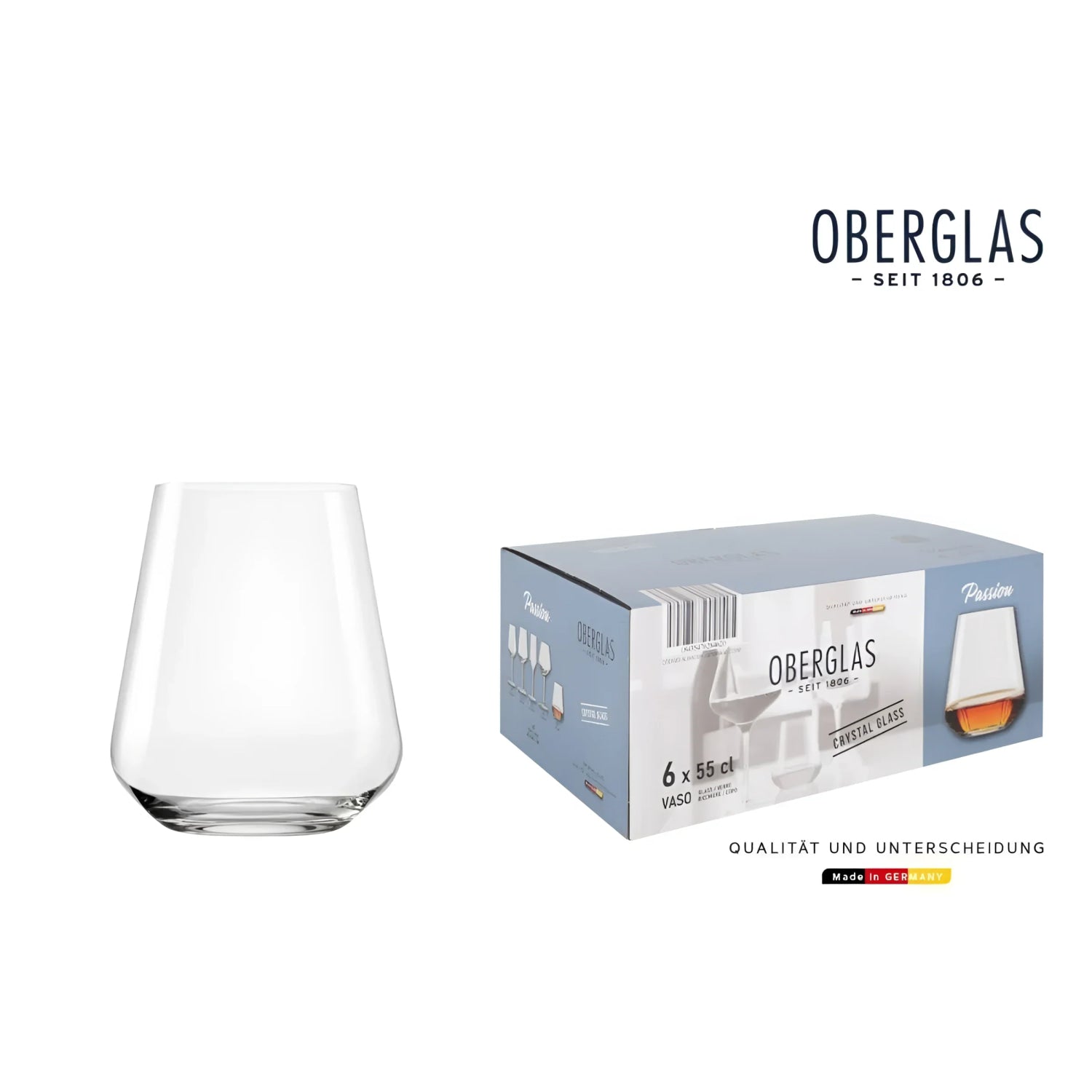 Oberglas Passion 550ml tumblers