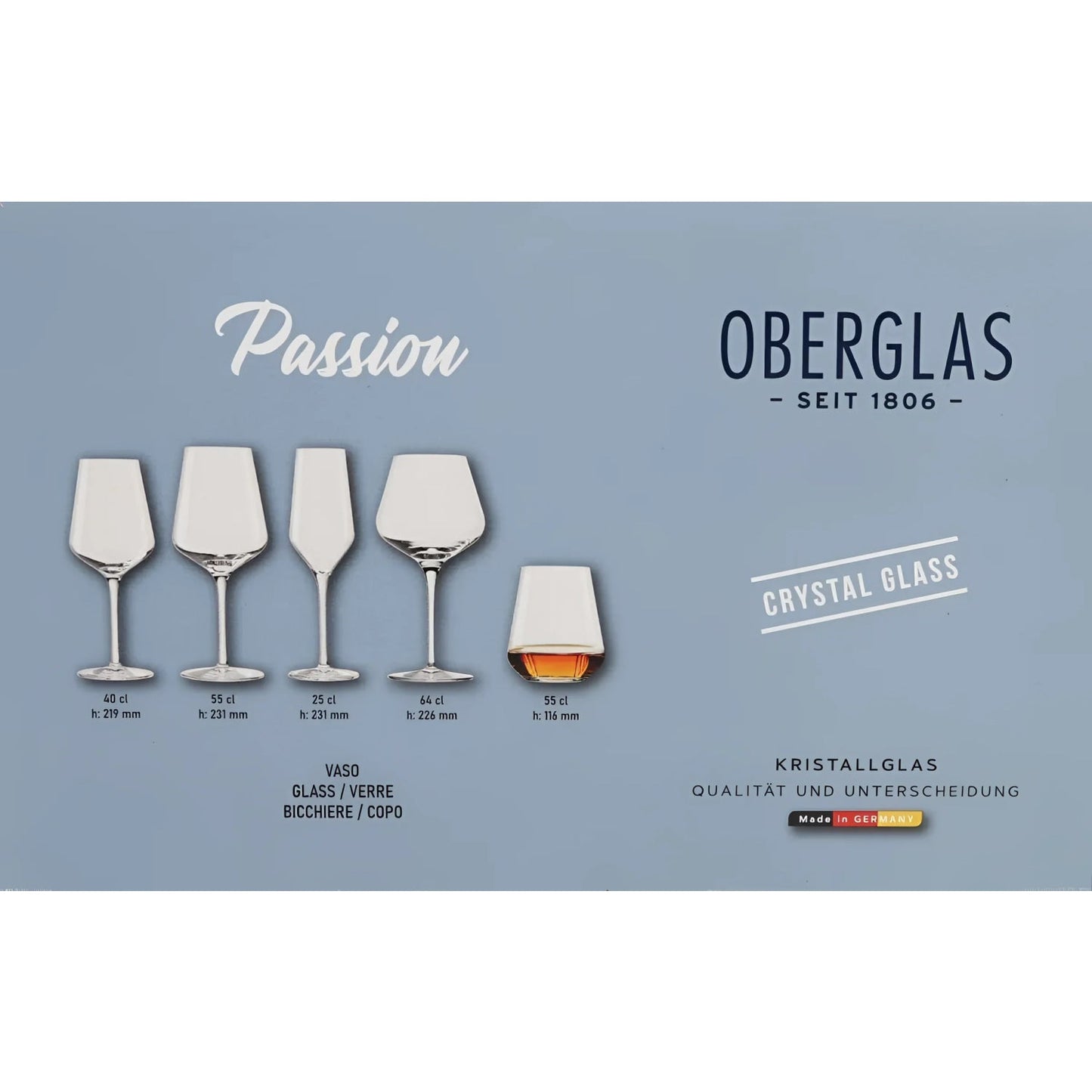 Oberglas Passion 550ml tumblers