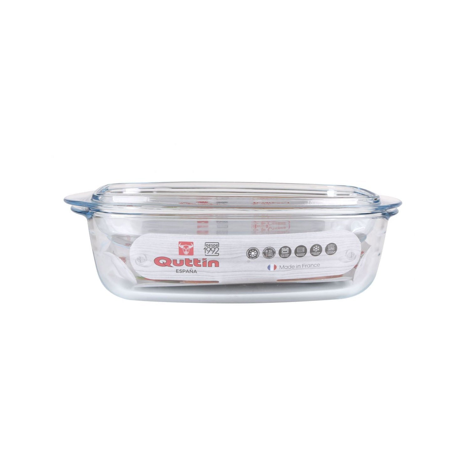 Oven dish casserole with lid 3L Quttin