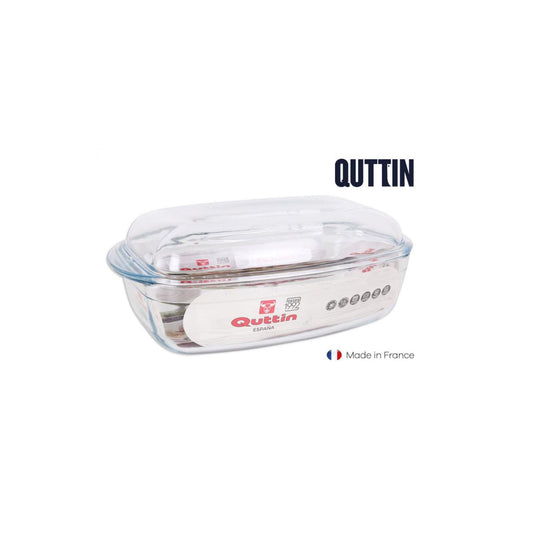 Oven dish casserole with lid 4.3L + 2.2L Quttin