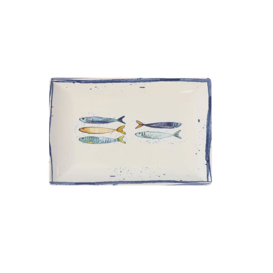 Peixe rectangular 30x20cm Dinner plates