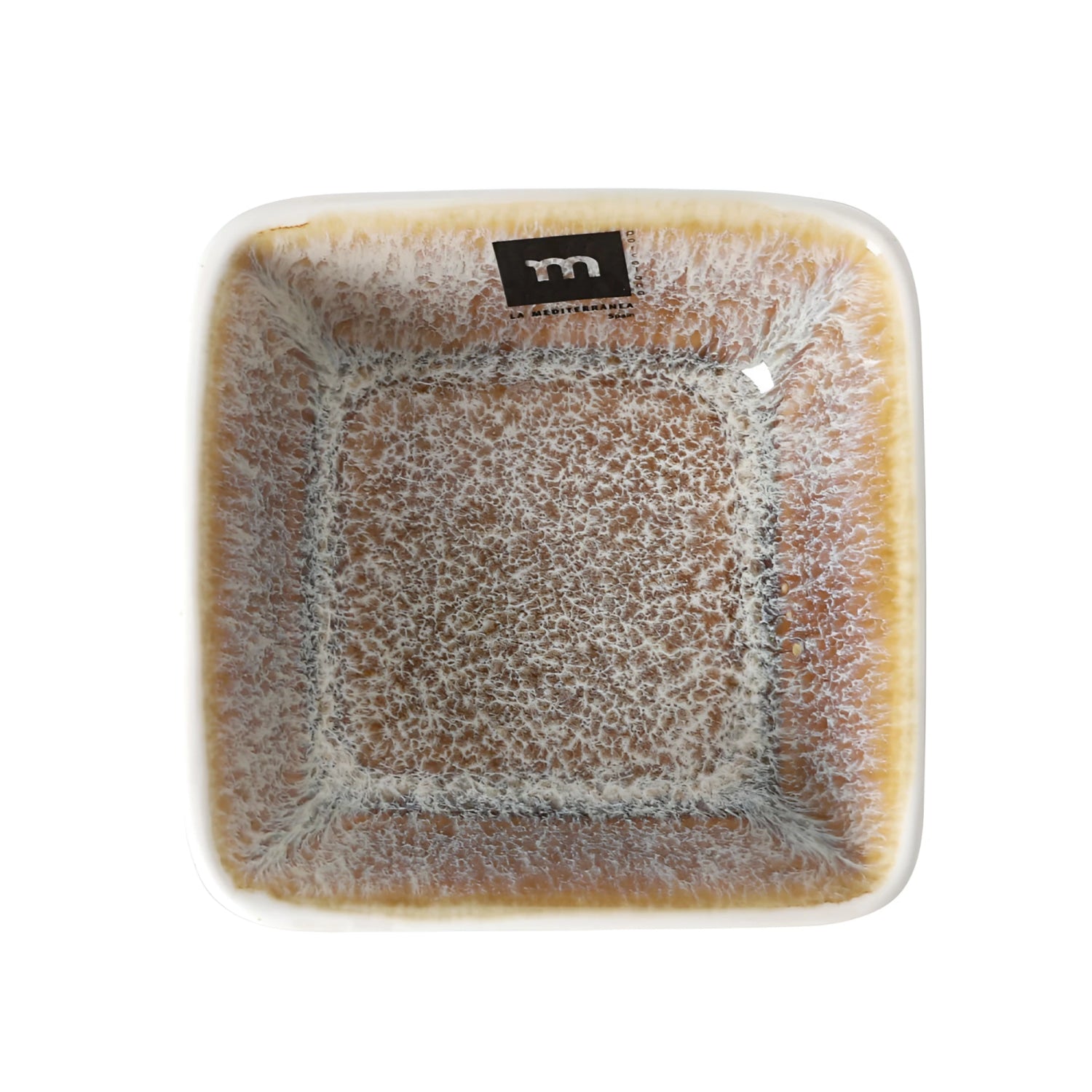 Pica Pica 10.2x4cm ramekin in speckled brown beige glaze
