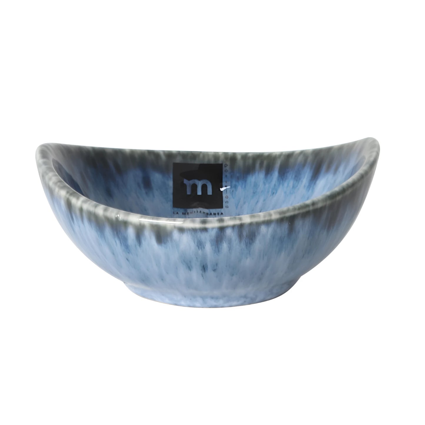 Pica Pica 10.7x9.6x5cm ramekin with blue gray speckled glaze