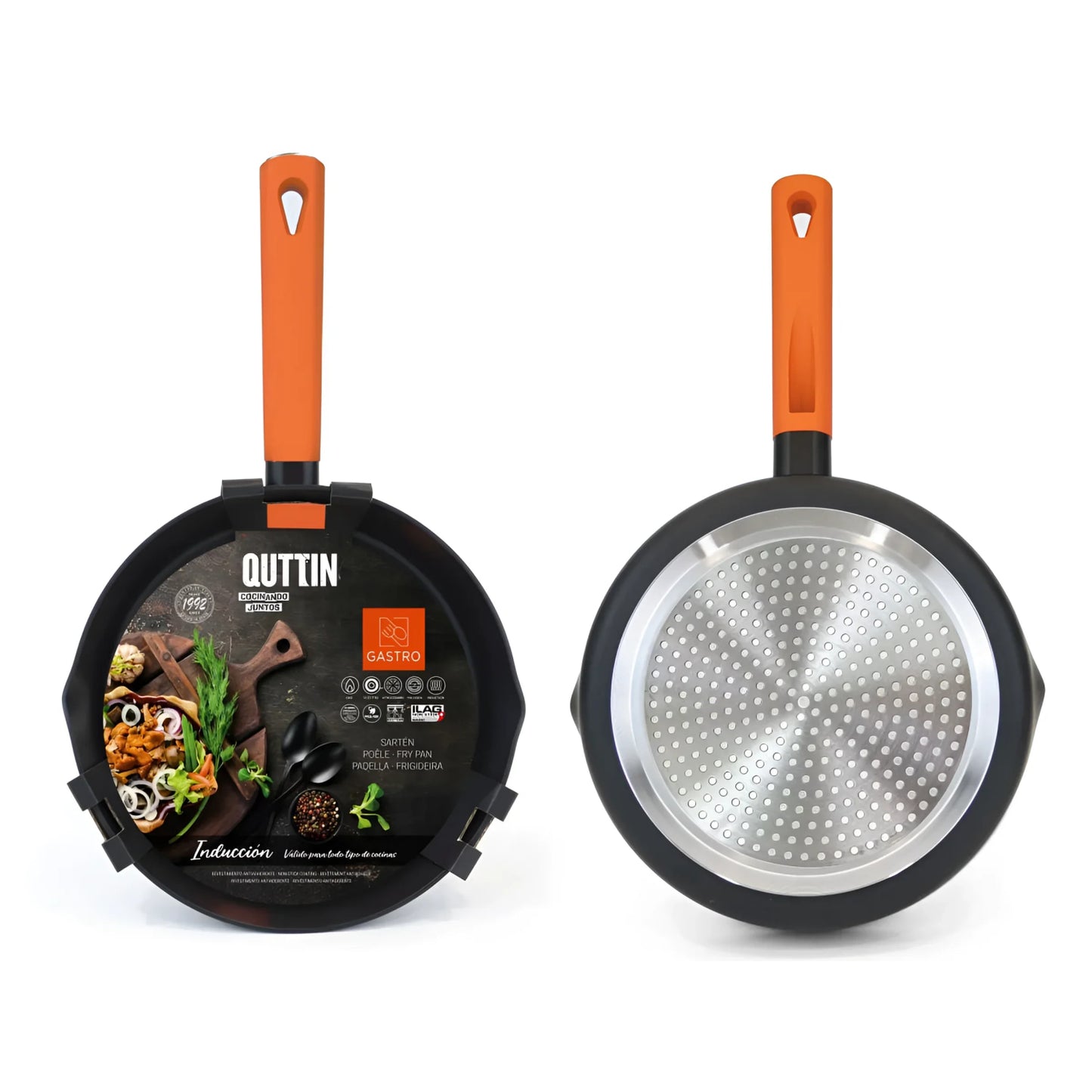 Quttin Gastro 28cm Frying pan Pressed Aluminium Non Stick Induction