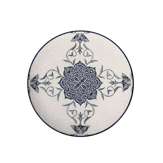 Rosetta 32.5cm dinner plate under plate