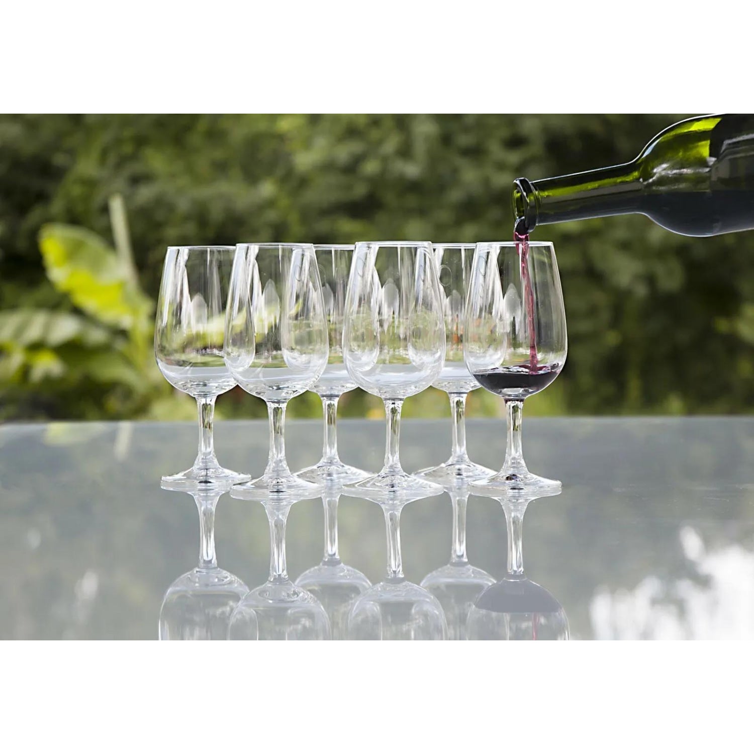 Box of 6 - Royal Leerdam Bar Crystal Tasting Wine Glass Capacity: 7.75oz/ 220ml
