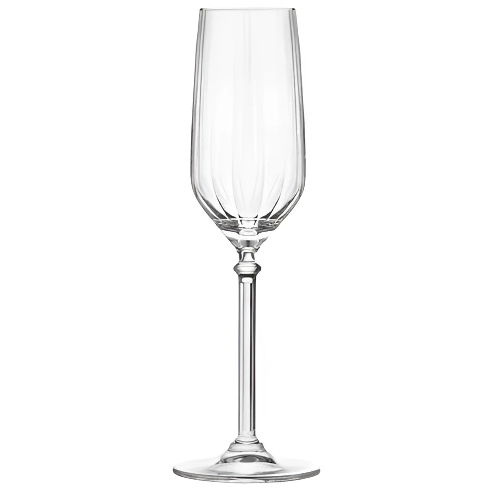 Royal Vintage 220ml Champagne Flute by Royal Leerdam, clear crystal elegant design