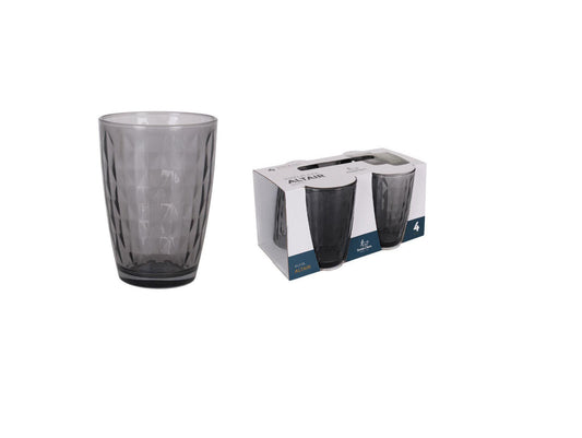 Altair diamonds Grey Smoke 410ml drinking glass