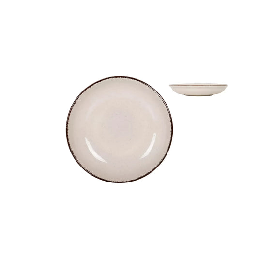 Salvora Ivory pasta bowl 21cm Stoneware