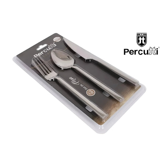 Set of 3 - Quality Cutlery Set Percutti