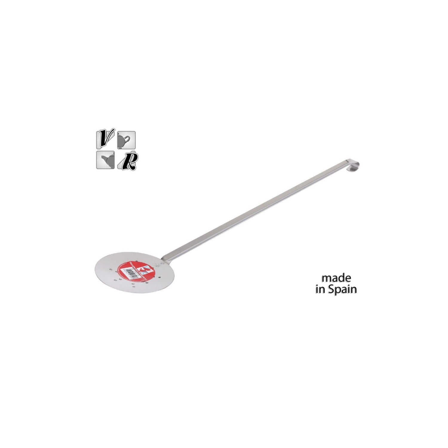 SKIMMER Spatula 65cm Stainless steel for large paella pan hotels restaurants