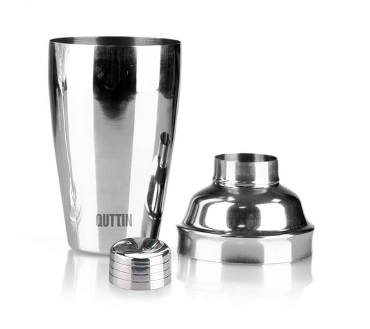 Three-piece stainless steel cocktail shaker 750ml Quttin Bar for mixing drinks