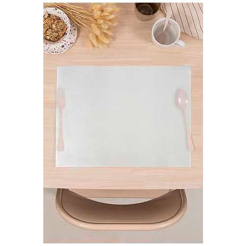 Table Placemats 30x45cm Pack 60u White Algon