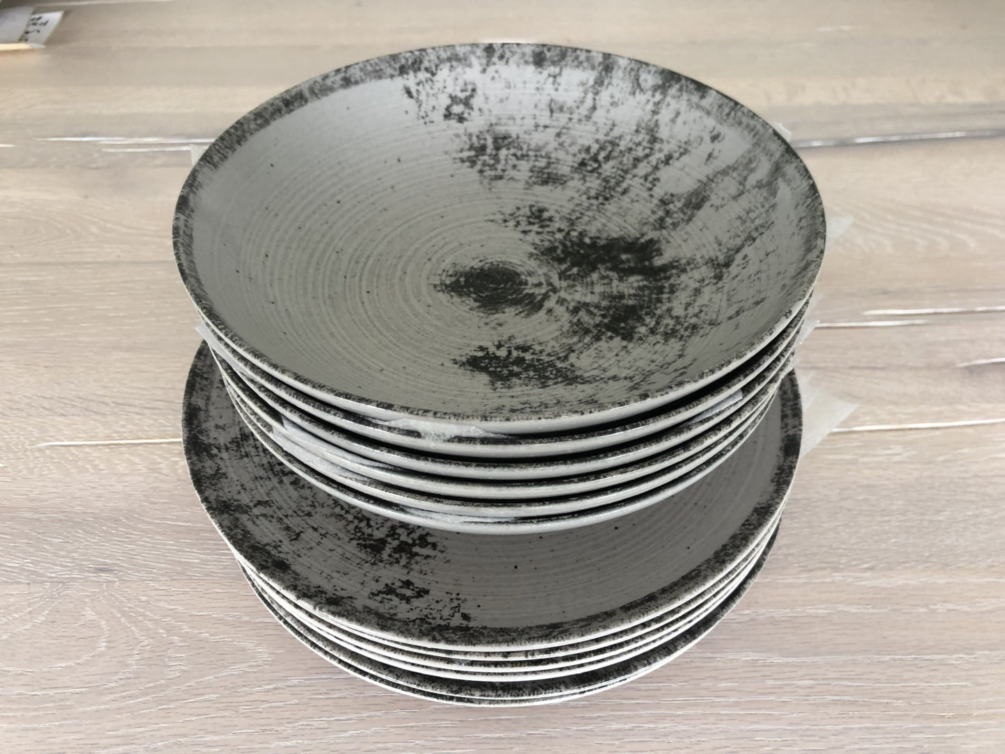 Aspe Montecarlo Grey Matt 26cm Dinner plate