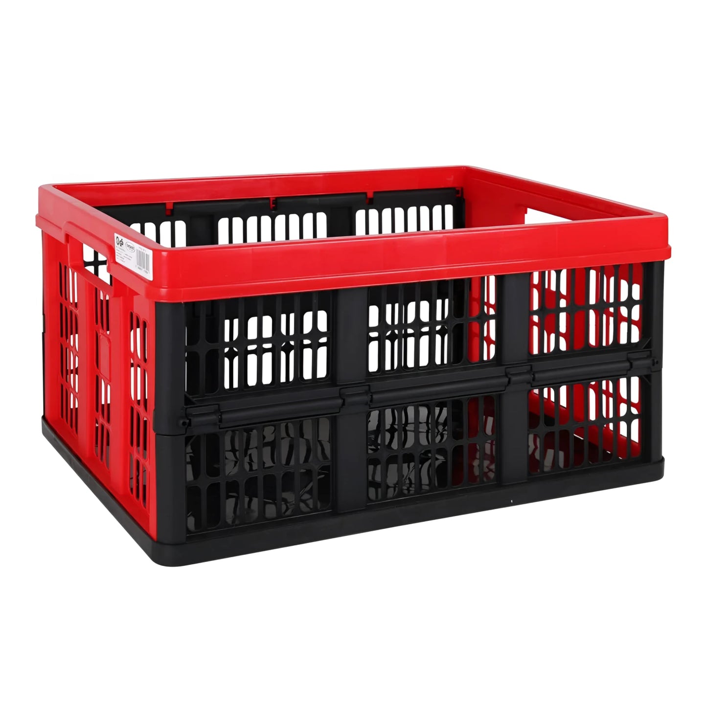 Tontarelli – Folding Box 45L crate– 53x37x27cm voilа Red/Black