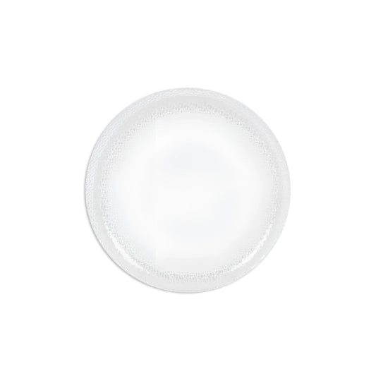 Tuana 19cm side plate hand made glass Clear glass