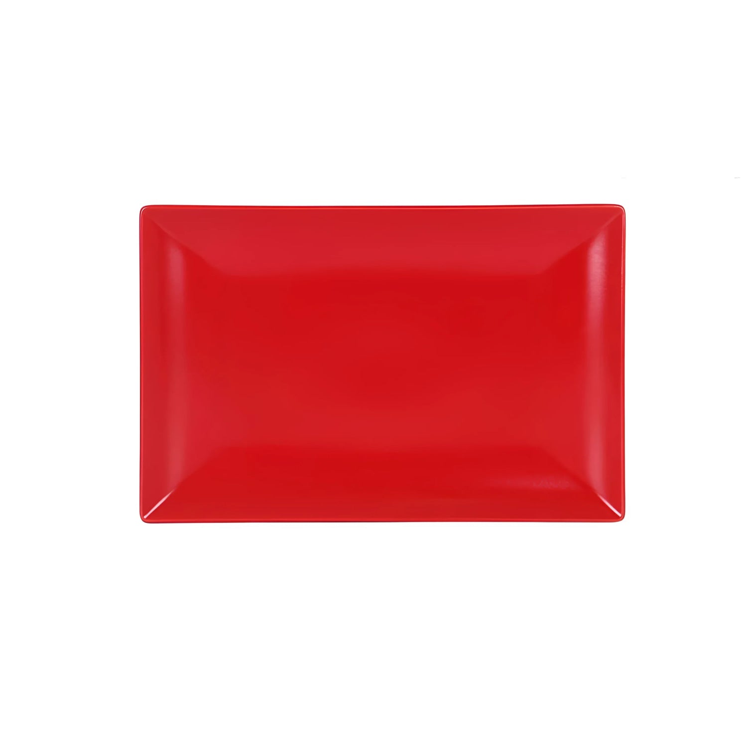 Vendome rectangular 30x20cm Dinner plate Red Stoneware