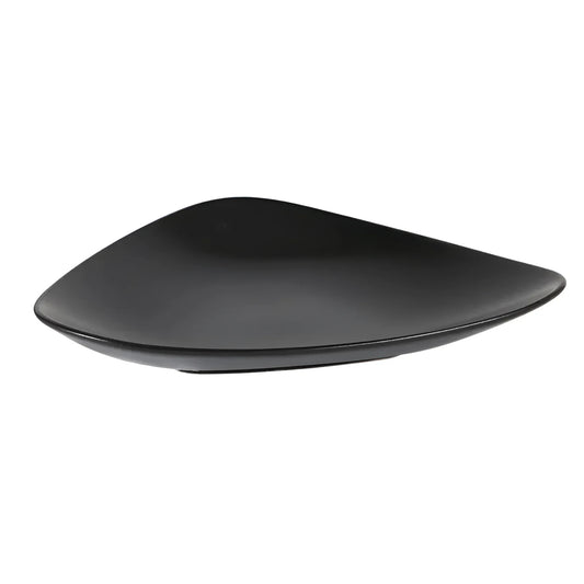 Vendome stoneware Black 24x18x3cm Dessert plate