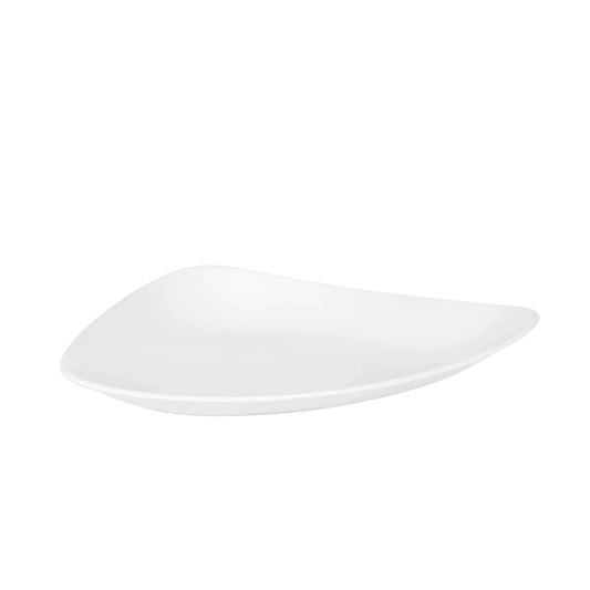 Vendome White Stoneware 31x25x4cm Dinner plate bowl