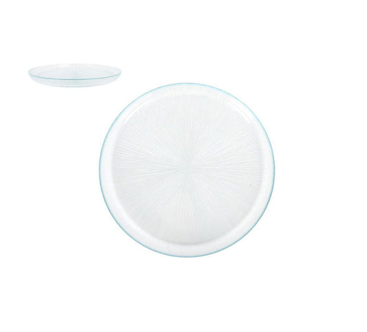Venezia 25cm glass Dinner plate