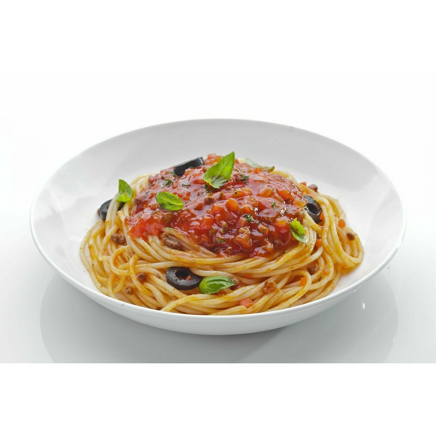 White porcelain soup dinner plates salad pasta bowls 21cm Everday Line