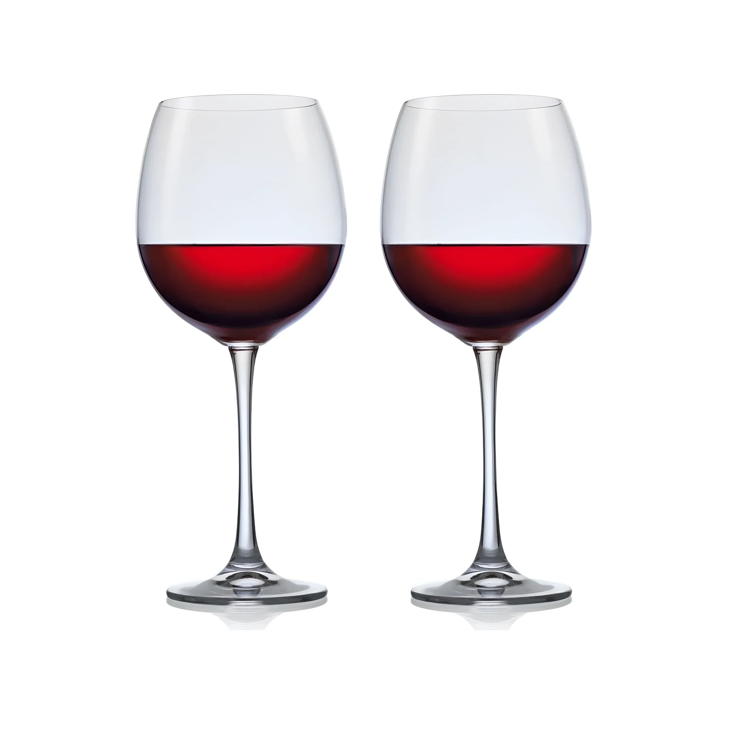 2x xxl giant red Wine Glasses cup 850ml / 25.5 oz Ballon Bohemia Crystal