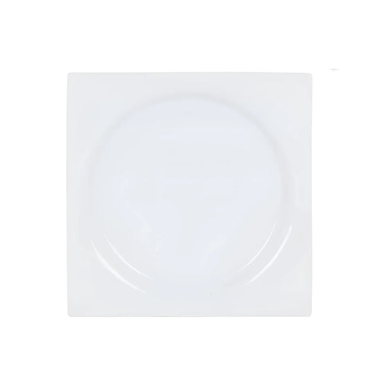 Zen sides plate dessert tapas dish 18x18x2.5cm white porcelain Restaurants Catering