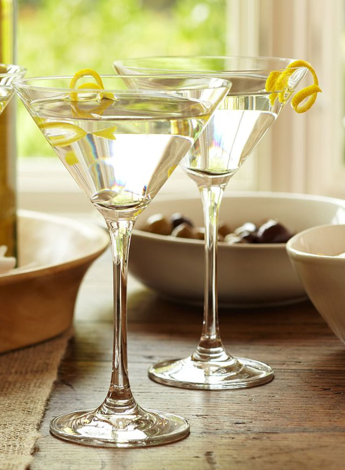 Large MARTINI glasses 260ml